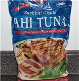 sashimi grade ahi tuna contains high amounts of Omega-3 fatty acids. Often found in sushi.