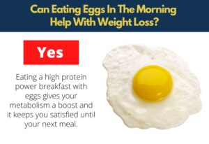 Fried eggs are good for weight loss