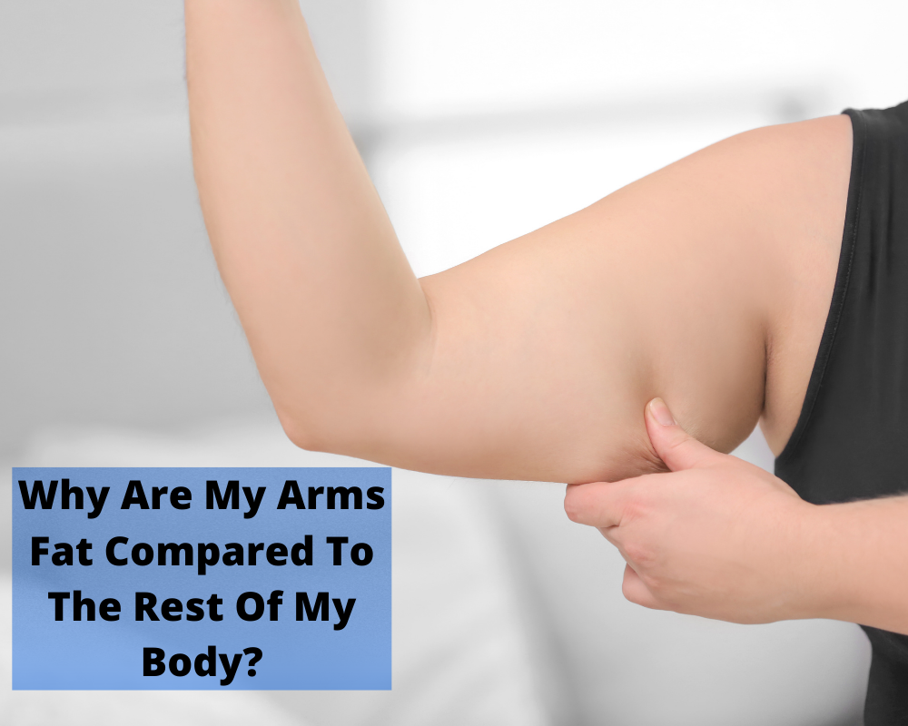 woman with arm fat