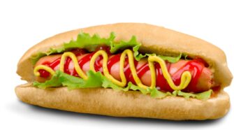 hot dog with mustard, ketchup on a bun | can you eat basmati rice on Mediterranean diet | health benefits | eat on a diet | foods allowed