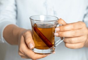 Cinnamon tea is a great way to help lose weight because it contains compounds that stimulate metabolism and help burn calories. 