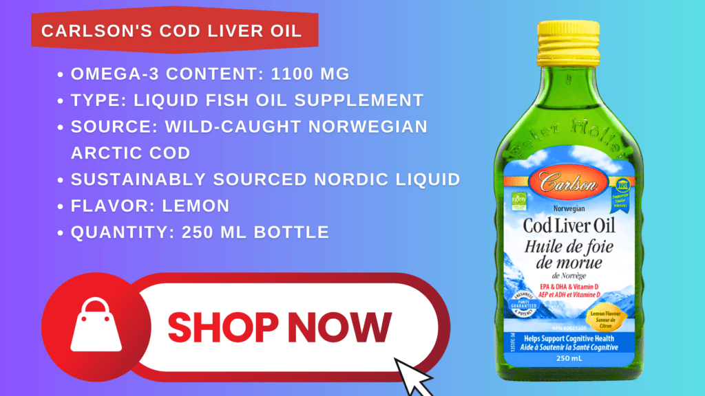Liquid Fish Oil Supplement
