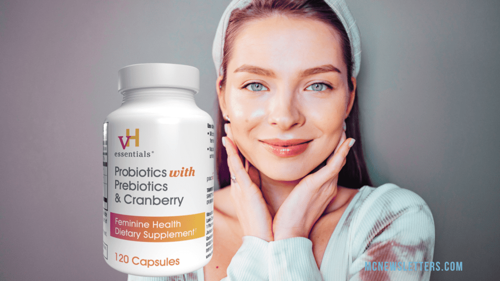 Probiotics with Prebiotics and Cranberry Feminine Health Supplement - 120 Capsules